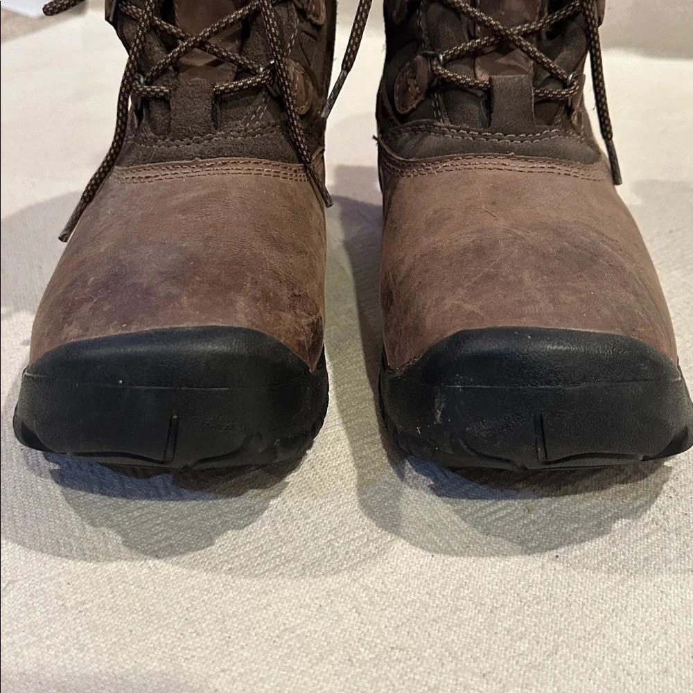L.L. Bean Men's Dark Brown Lace-Up Boots 9